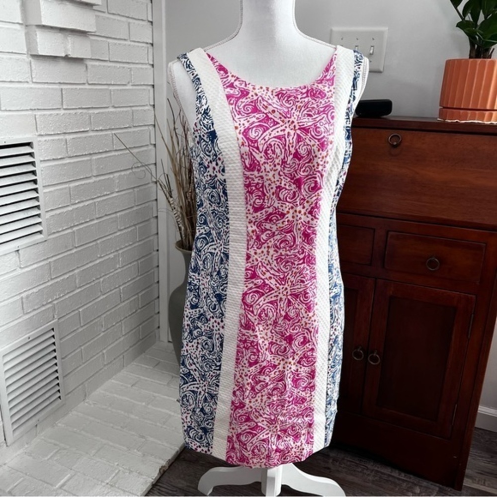 Lily Pulitzer Delia Shift in Indigo Star Crush NWT Size 4  Easter, Wedding, Date
